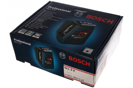 Купить Лазерный уровень BOSCH GLL 3 X  Professional     0.601.063.CJ0 фото №7