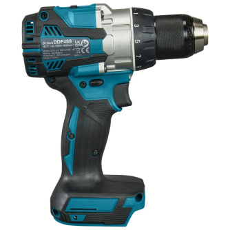 Купить Дрель аккумуляторная Makita DDF 489 Z Li-ion фото №4