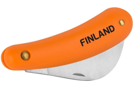 Купить Нож садовый с изогнутым лезвием нерж сталь Finland ЦИ 1452 фото №2
